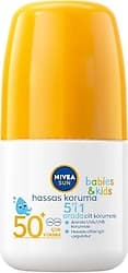 Nivea Sun Babies & Kids 5in1 Hassas Koruma 50 ml 50 Faktör Roll-On Çocuk Güneş Kremi ürün görseli