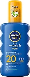 Nivea Koruma & Nem 200 ml 20 Faktör Güneş Spreyi ürün görseli