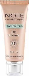 Note Anti-Blemish Akneye Yatkın Ciltler 02 Light SPF 15 30 ml BB Krem ürün görseli