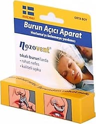 Nozovent Horlama Önleyici Orta Boy (M) Burun Açıcı Aparat ürün görseli