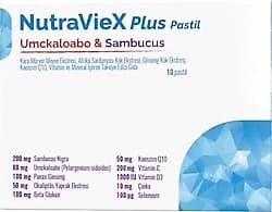 NutraVieX Plus Sambucus 10'lu Pastil ürün görseli