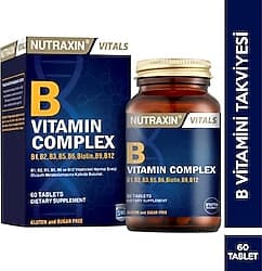 Nutraxin B Vitamin Complex 60 Tablet ürün görseli