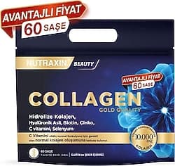 Nutraxin Gold Quality Hidrolize Kolajen 60 Saşe ürün görseli