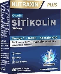 Nutraxin Plus Sitikolin 300 mg 30 Kapsül ürün görseli