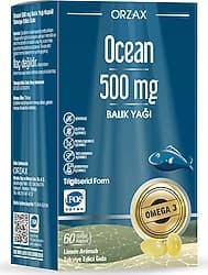 Ocean Saf Balık Yağı 500 mg 60 Kapsül ürün görseli