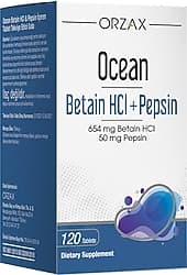 Ocean Betain HCI + Pepsin 120 Tablet ürün görseli
