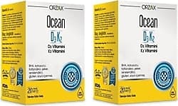 Ocean D3K2 20 ml Damla 2'li ürün görseli