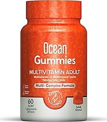 Ocean Gummies Multivitamin Adult 60 Çiğnenebilir Jel Form ürün görseli