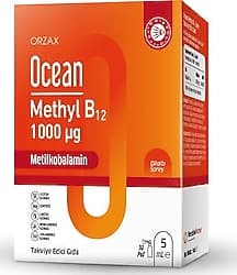 Ocean Methyl B12 1000 mcg 5 ml Dilaltı Sprey ürün görseli