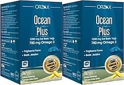 Ocean Plus Omega 3 Balık Yağı 1200 mg 50 Kapsül 2'li ürün görseli