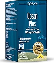 Ocean Plus Omega 3 Balık Yağı 1200 mg 30 Kapsül ürün görseli