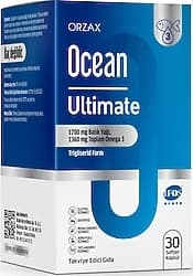 Ocean Ultimate Balık Yağı 1700 mg 30 Kapsül ürün görseli