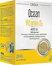 Ocean Vitamin D3 400 IU 20 ml Sprey ürün görseli