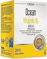 Ocean Vitamin D3 600 IU 20 ml Sprey ürün görseli