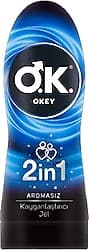 Okey 2 in 1 Aromasız Kayganlaştırıcı Jel 200 ml ürün görseli