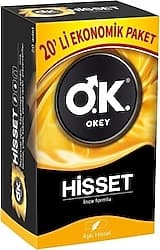 Okey Hisset 20'li Prezervatif ürün görseli