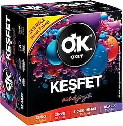 Okey Keşfet 45'li Prezervatif ürün görseli
