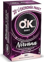Okey Nirvana 20'li Prezervatif ürün görseli