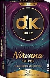 Okey Nirvana Sens 8'li Prezervatif ürün görseli