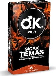 Okey Sıcak Temas 10'lu Prezervatif ürün görseli