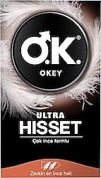 Okey Ultra Hisset 10'lu Prezervatif ürün görseli