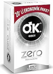 Okey Zero 20'li Prezervatif ürün görseli