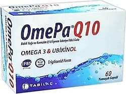 OmePa Q10 Omega 3 Ubiquinol 60 Kapsül ürün görseli