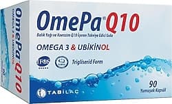 OmePa Q10 Omega 3 Ubiquinol 90 Kapsül ürün görseli