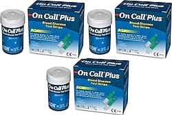 On Call Plus 50'li 3 Kutu Şeker Ölçüm Çubuğu ürün görseli