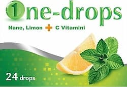 One Drops Nane Limon C Vitaminli 24'lü Pastil ürün görseli