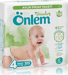 Önlem Botanika 4 Numara Maxi 100'lü Bebek Bezi ürün görseli
