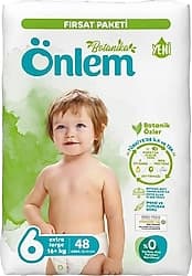 Önlem Botanika 6 Numara Extra Large 48'li Bebek Bezi ürün görseli
