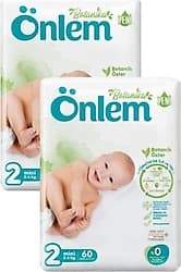 Önlem Botanika 2 Numara Mini 60'lı 2 Adet Bebek Bezi ürün görseli