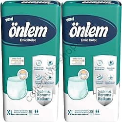 Önlem Emici Külot Ekstra Büyük Boy XL 30'lu 2 Adet Hasta Bezi ürün görseli