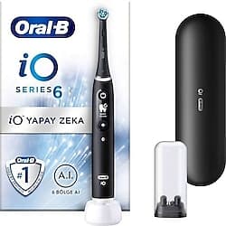 Oral-B iO 6 Siyah Şarjlı Diş Fırçası ürün görseli