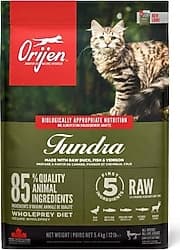 Orijen Tundra Tahılsız 5.4 kg Yetişkin Kedi Maması ürün görseli