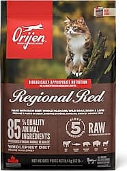 Orijen Regional Red Tahılsız 5.4 kg Yetişkin Kedi Maması ürün görseli