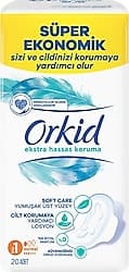 Orkid Extra Hassas Koruma Normal Boy 1 Hijyenik Ped 20'li ürün görseli
