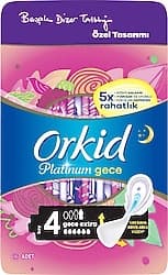 Orkid Platinum Gece Extra Boy 4 Hijyenik Ped 16'lı ürün görseli
