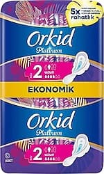 Orkid Platinum Uzun Boy 2 Hijyenik Ped 12'li ürün görseli