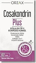 Orzax Cosakondrin Plus 60 Tablet ürün görseli