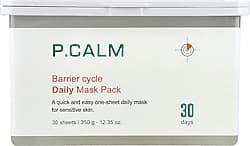 P.Calm Barrier Cycle Daily Sebum Dengeleyici 30'lu Yüz Maskesi ürün görseli