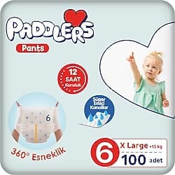 Paddlers 6 Numara X Large 100'lü Külot Bez ürün görseli