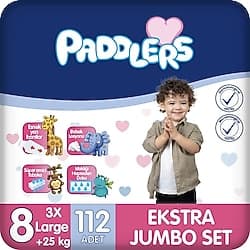 Paddlers 8 Numara XXX Large 112'li Bebek Bezi ürün görseli