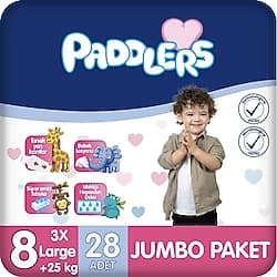 Paddlers 8 Numara XXX Large 28'li Bebek Bezi ürün görseli