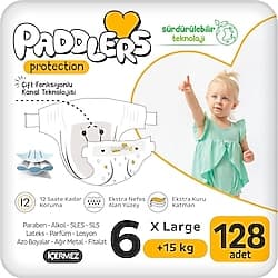 Paddlers Protection 6 Numara X Large 128'li Bebek Bezi ürün görseli