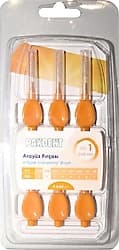 Pakdent Turuncu U Tipi 0.45 mm 6'lı Arayüz Fırçası ürün görseli
