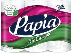 Papia BioCare 12'li Tuvalet Kağıdı ürün görseli