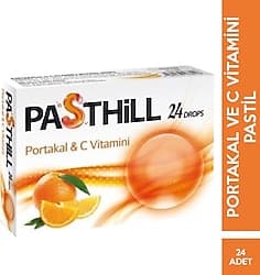Pasthill Portakallı ve C Vitaminli 24'lü Pastil ürün görseli