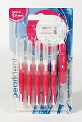 Pearldent Micro Ultra Soft 0.35 mm 6'lı Arayüz Fırçası ürün görseli